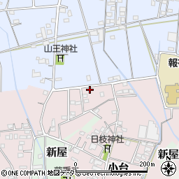 神奈川県小田原市小台206周辺の地図