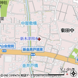 愛知県小牧市東田中2518周辺の地図