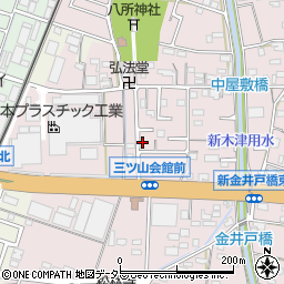 愛知県小牧市東田中311周辺の地図