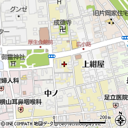 京都府福知山市東中ノ町周辺の地図