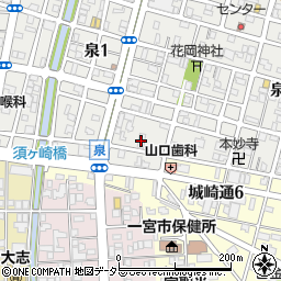 民アパート周辺の地図