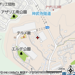 神奈川県逗子市沼間2丁目3周辺の地図