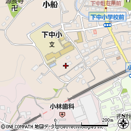 神奈川県小田原市小船158周辺の地図