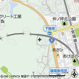 京都府福知山市下篠尾387-4周辺の地図