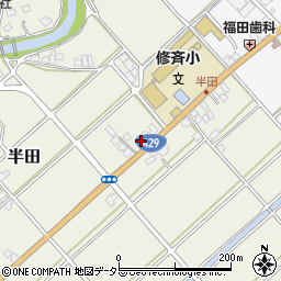 京都府福知山市半田608周辺の地図
