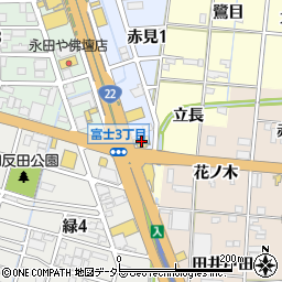 木曽路 一宮店周辺の地図