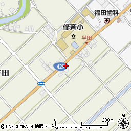京都府福知山市半田495周辺の地図