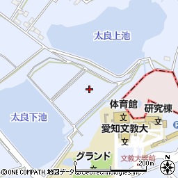 愛知県小牧市大草太良中周辺の地図