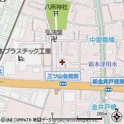 愛知県小牧市東田中305周辺の地図