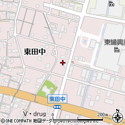 愛知県小牧市東田中2147周辺の地図