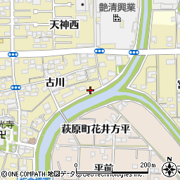 愛知県一宮市三条古川19周辺の地図