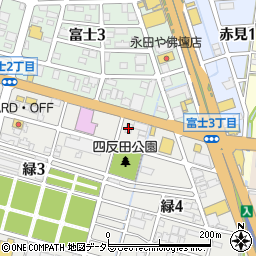 仏壇の平安・一宮店周辺の地図
