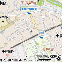 神奈川県小田原市小船102周辺の地図