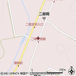 鳥取県西伯郡伯耆町二部652周辺の地図