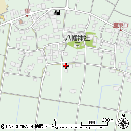 岐阜県安八郡輪之内町里854周辺の地図