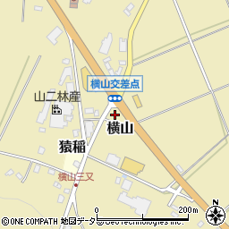 千葉県大多喜町（夷隅郡）横山周辺の地図