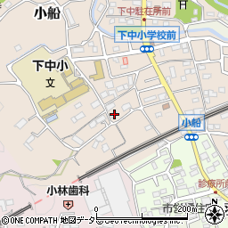 神奈川県小田原市小船164周辺の地図