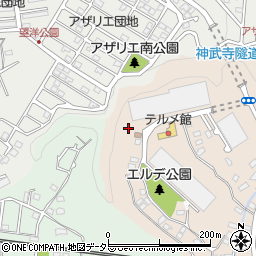 神奈川県逗子市沼間2丁目1周辺の地図