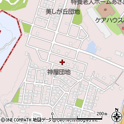 愛知県春日井市神屋町1390-61周辺の地図