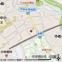 神奈川県小田原市小船102-5周辺の地図