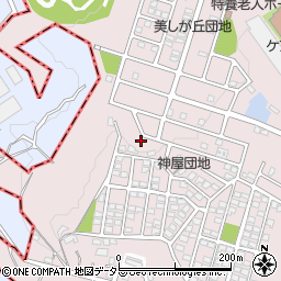 愛知県春日井市神屋町1390-19周辺の地図