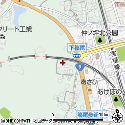 京都府福知山市下篠尾387-5周辺の地図