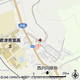 千葉県君津市青柳712周辺の地図
