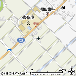 京都府福知山市半田72-2周辺の地図