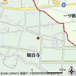 京都府福知山市観音寺203周辺の地図
