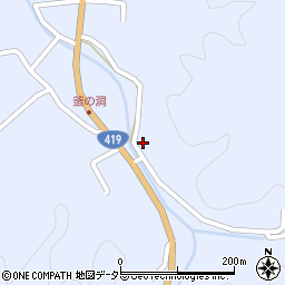 岐阜県瑞浪市陶町大川642周辺の地図