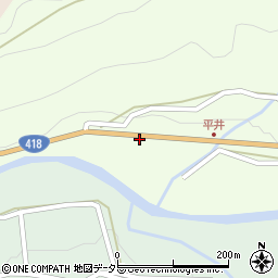 岐阜県恵那市上矢作町1784周辺の地図