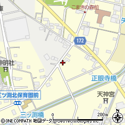愛知県小牧市三ツ渕2057周辺の地図