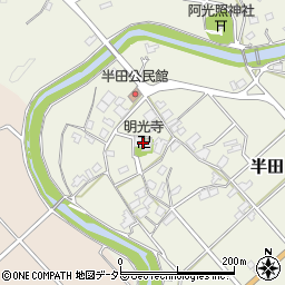 明光寺周辺の地図