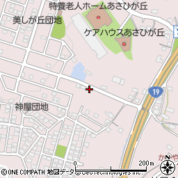 愛知県春日井市神屋町1390-95周辺の地図