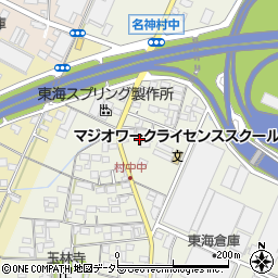 愛知県小牧市村中1060周辺の地図