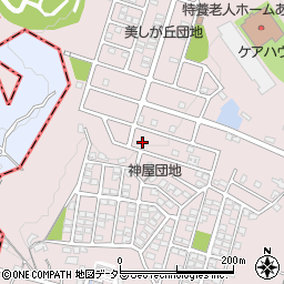 愛知県春日井市神屋町1390-58周辺の地図