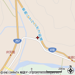 岐阜県恵那市上矢作町3176周辺の地図