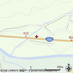 岐阜県恵那市上矢作町1749周辺の地図