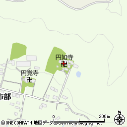 円如寺周辺の地図
