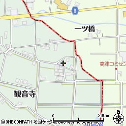 京都府福知山市観音寺211周辺の地図