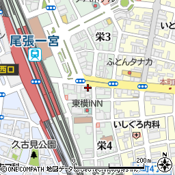 はなれ HANARE 一宮駅前店周辺の地図