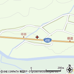 岐阜県恵那市上矢作町1746周辺の地図