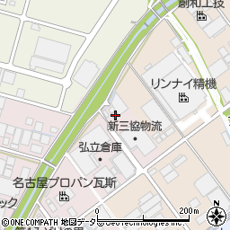 愛知県小牧市東田中1282周辺の地図