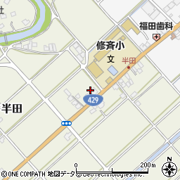 京都府福知山市半田610周辺の地図