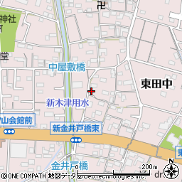 愛知県小牧市東田中2514周辺の地図