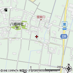 岐阜県安八郡輪之内町里721周辺の地図