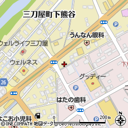 ファミリーマート雲南三刀屋店周辺の地図
