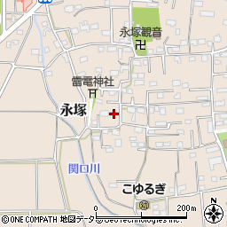 神奈川県小田原市永塚224周辺の地図