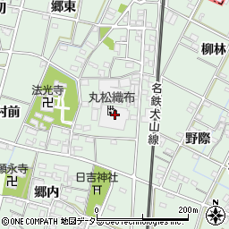 愛知県一宮市千秋町加納馬場三本木760周辺の地図