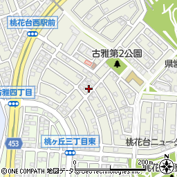 愛知県小牧市古雅3丁目周辺の地図